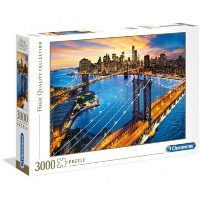 Imagen puzzle clementoni new york 3000 piezas