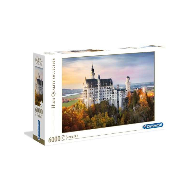 Imagen puzzle clementoni neuschwanstein 6000 piezas