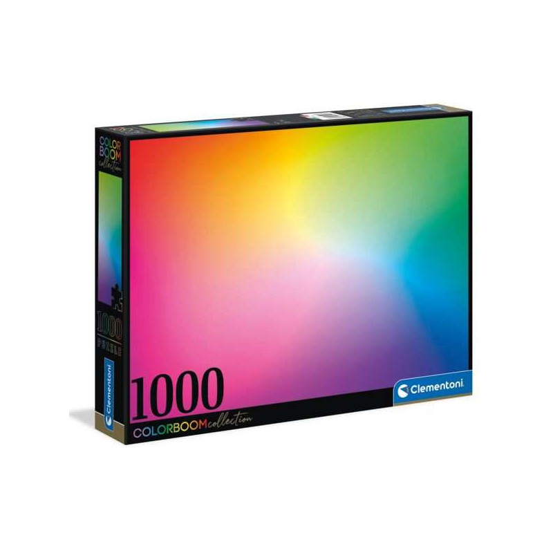 Imagen puzzle clementoni colorboom pure 1000 piezas