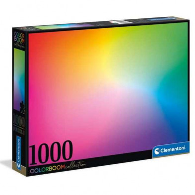 Imagen puzzle clementoni colorboom pure 1000 piezas