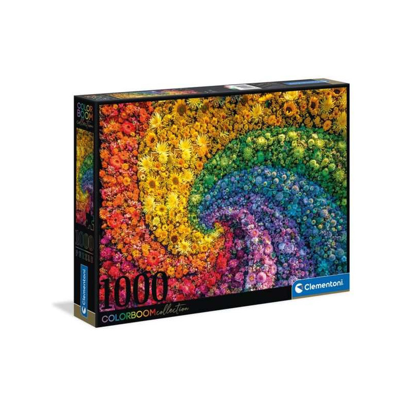 Imagen puzzle clementoni colorboom whirl 1000 piezas