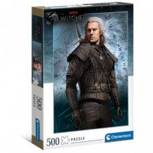 Imagen puzzle clementoni the witcher 500 piezas