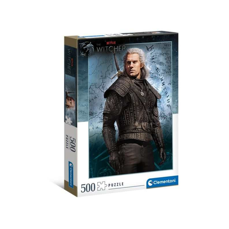 Imagen puzzle clementoni the witcher 500 piezas