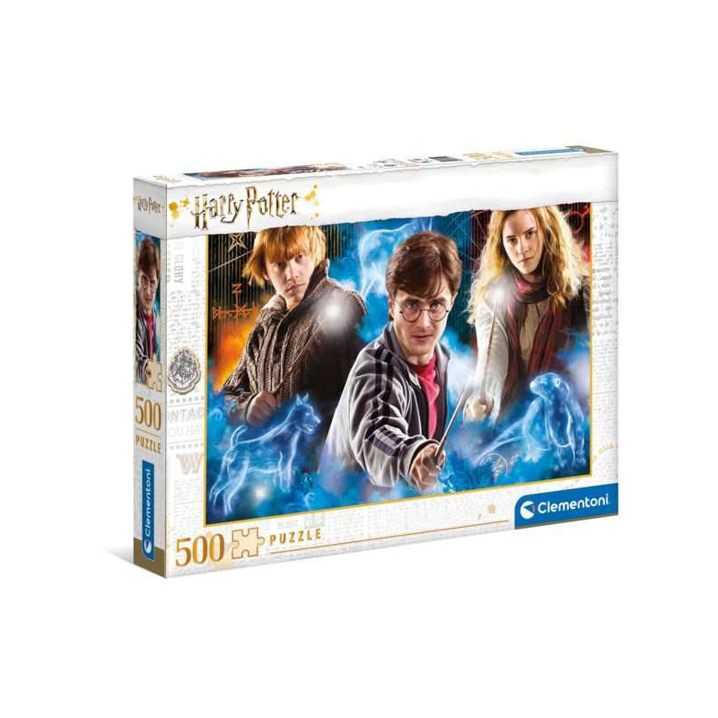 Imagen puzzle clementoni harry potter hqc 500 piezas