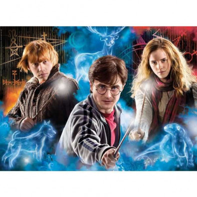 imagen 1 de puzzle clementoni harry potter hqc 500 piezas