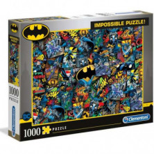 Imagen puzzle clementoni imposible batman 1000 piezas