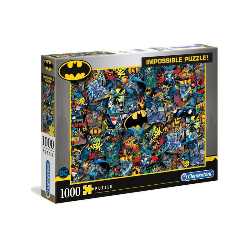 Imagen puzzle clementoni imposible batman 1000 piezas