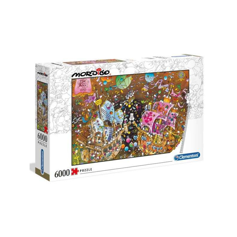 Imagen puzzle clementoni mordillo 6000 piezas Imagen puzzle clementoni mordillo 6000 piezas