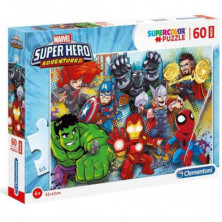 Imagen puzzle clementoni marvel super heroes 24 piezas