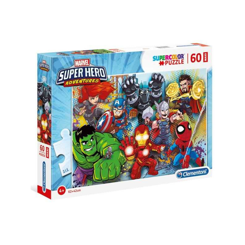 Imagen puzzle clementoni marvel super heroes 24 piezas