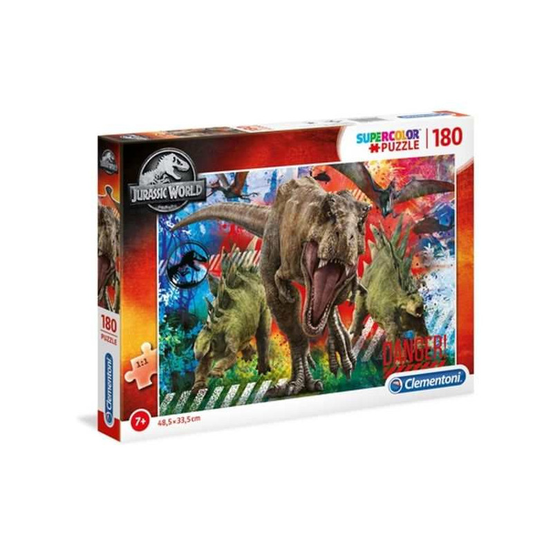 Imagen puzzle clementoni jurassic world 180 piezas