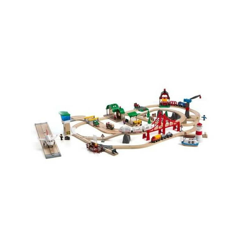 Imagen railway world deluxe set brio