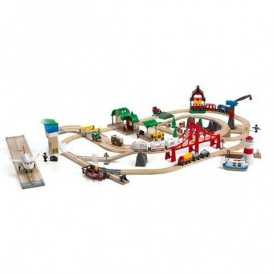 Imagen railway world deluxe set brio