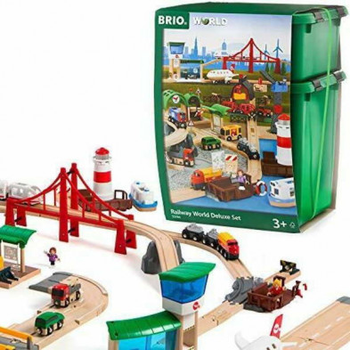 imagen 2 de railway world deluxe set brio