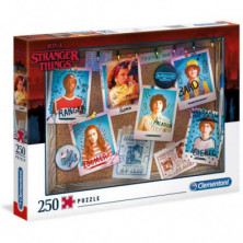 Imagen puzzle clementoni stranger things 250 piezas