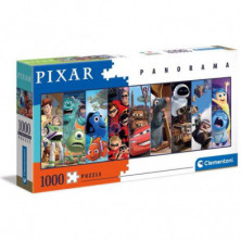 Imagen puzzle clementoni panorama disney pixar 1000 pieza