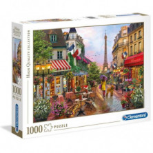 Imagen puzzle clementoni flores en paris 1000 piezas