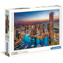 Imagen puzzle clementoni hqc dubai marina 1500 piezas