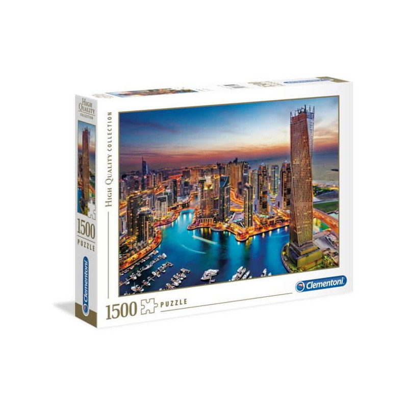 Imagen puzzle clementoni hqc dubai marina 1500 piezas