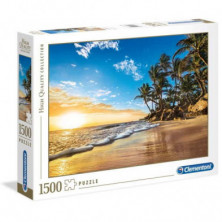 Imagen puzzle clementoni tropical sunrise 1500 piezas