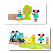 imagen 2 de set ferroviario de mickey mouse brio