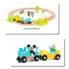 imagen 3 de set ferroviario de mickey mouse brio