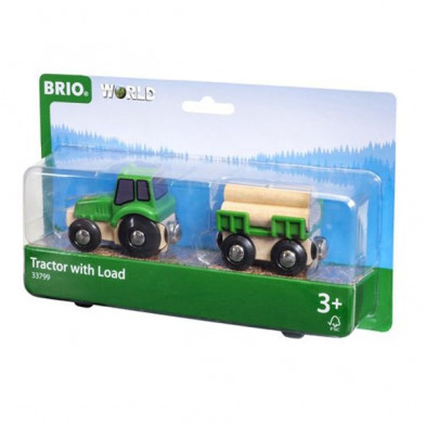 imagen 1 de tractor con carga brio