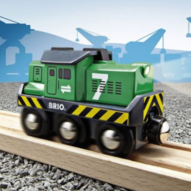 imagen 2 de locomotora de carga con pilas brio