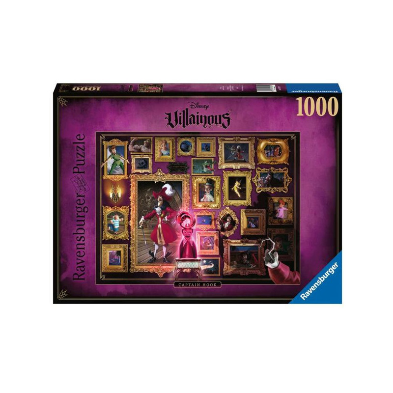 Imagen puzle villainous garfio 1000 piezas