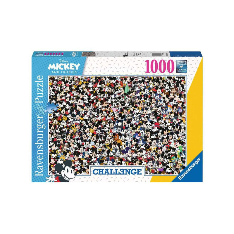 Imagen puzle mickey challenge 1000 piezas Imagen puzle mickey challenge 1000 piezas