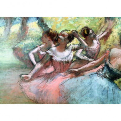 imagen 1 de puzzle ravensburger degas four ballerin 1000 pieza