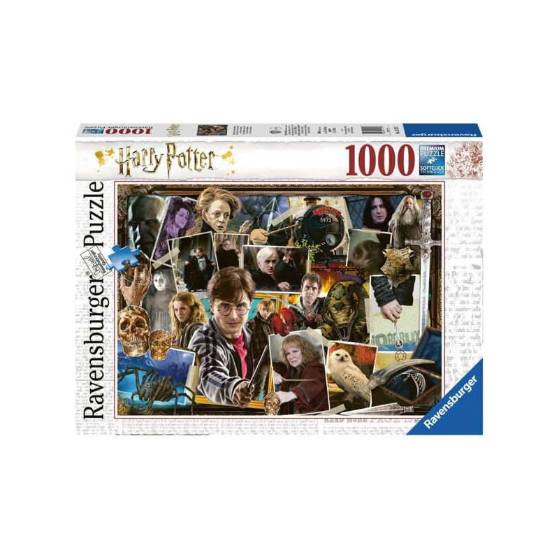 Imagen puzzle ravensburger harry potter vs voldemort 1000