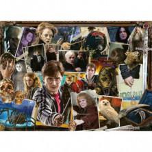 imagen 1 de puzzle ravensburger harry potter vs voldemort 1000