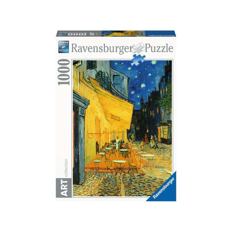 Imagen puzzle ravensburger vincent van gogh cafe de noche Imagen puzzle ravensburger vincent van gogh cafe de noche
