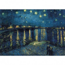 imagen 1 de puzzle ravensburger vincent van gogh noche estrell