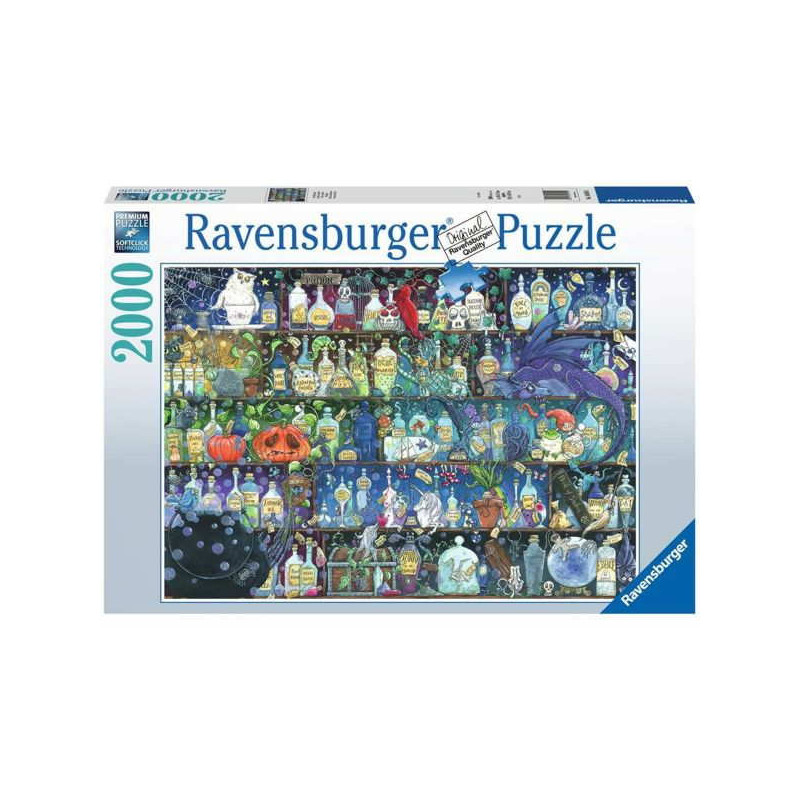 Imagen puzzle ravensburger venenos y pociones 2000 piezas Imagen puzzle ravensburger venenos y pociones 2000 piezas