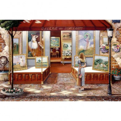 imagen 1 de puzzle ravensburger galeria bellas artes 3000 piez