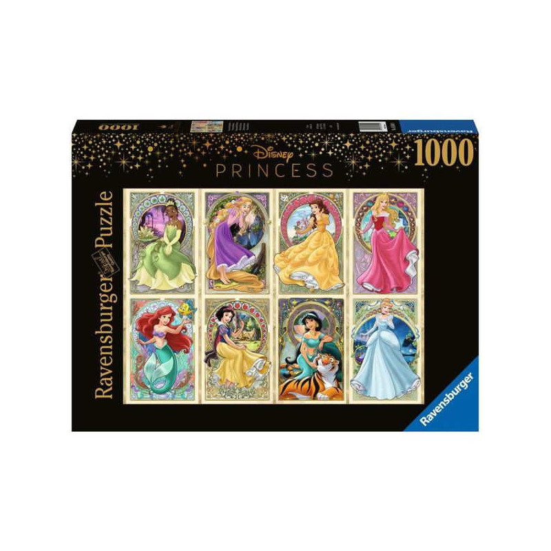 Imagen puzzle ravensburger princesas art nouveau 1000 pie Imagen puzzle ravensburger princesas art nouveau 1000 pie