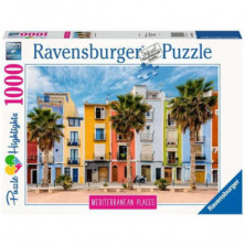 Imagen puzzle ravensburger españa mediterranea 1000 pieza