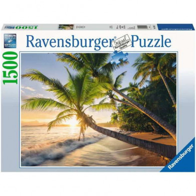 Imagen puzzle ravensburger playa secreta 1500 piezas