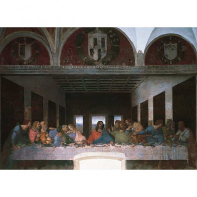 imagen 1 de puzzle ravensburger la ultima cena da vinci 1000 p