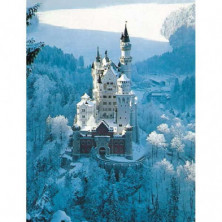 imagen 1 de puzzle ravensburger neuschwanstein en invierno 150