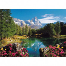 imagen 1 de puzzle ravensburger matterhorn bergsee 1500 piezas