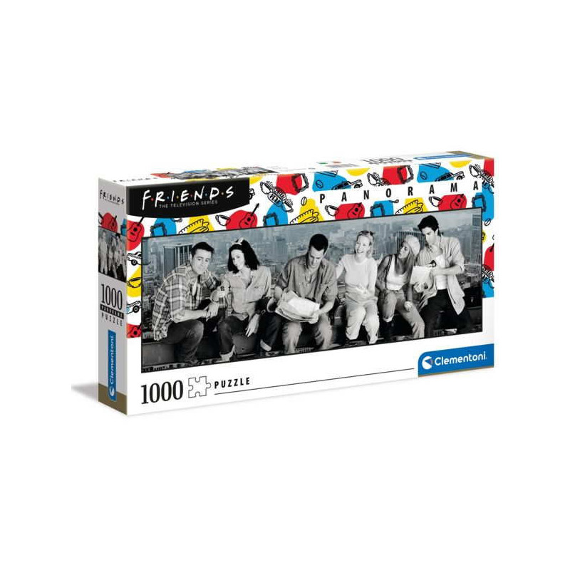 Imagen puzzle clementoni panorama friends 1000 piezas