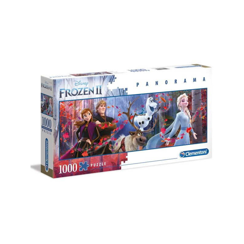 Imagen puzzle clementoni panorama frozen ii 1000 piezas