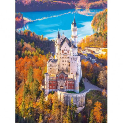 imagen 1 de puzzle clementoni neuschwastein 1000 piezas