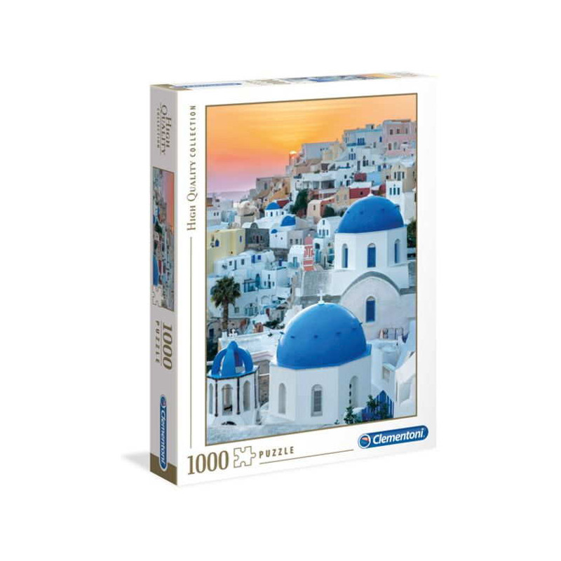 Imagen puzzle clementoni hqc santorini 1000 piezas