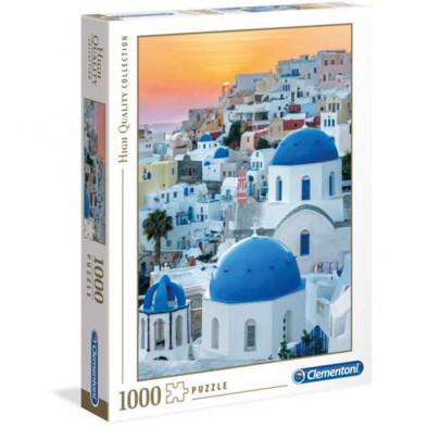 Imagen puzzle clementoni hqc santorini 1000 piezas