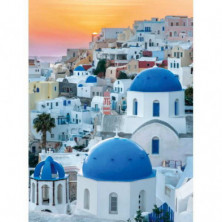 imagen 1 de puzzle clementoni hqc santorini 1000 piezas