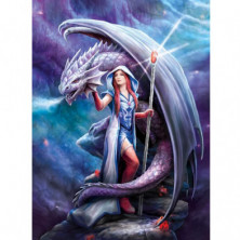 imagen 1 de puzle anne stokes dragon mage 1000 piezas